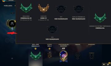 CONTA ESMERALDA 2 (OBS: ESTOU SUBINDO PARA O DIAMOND)