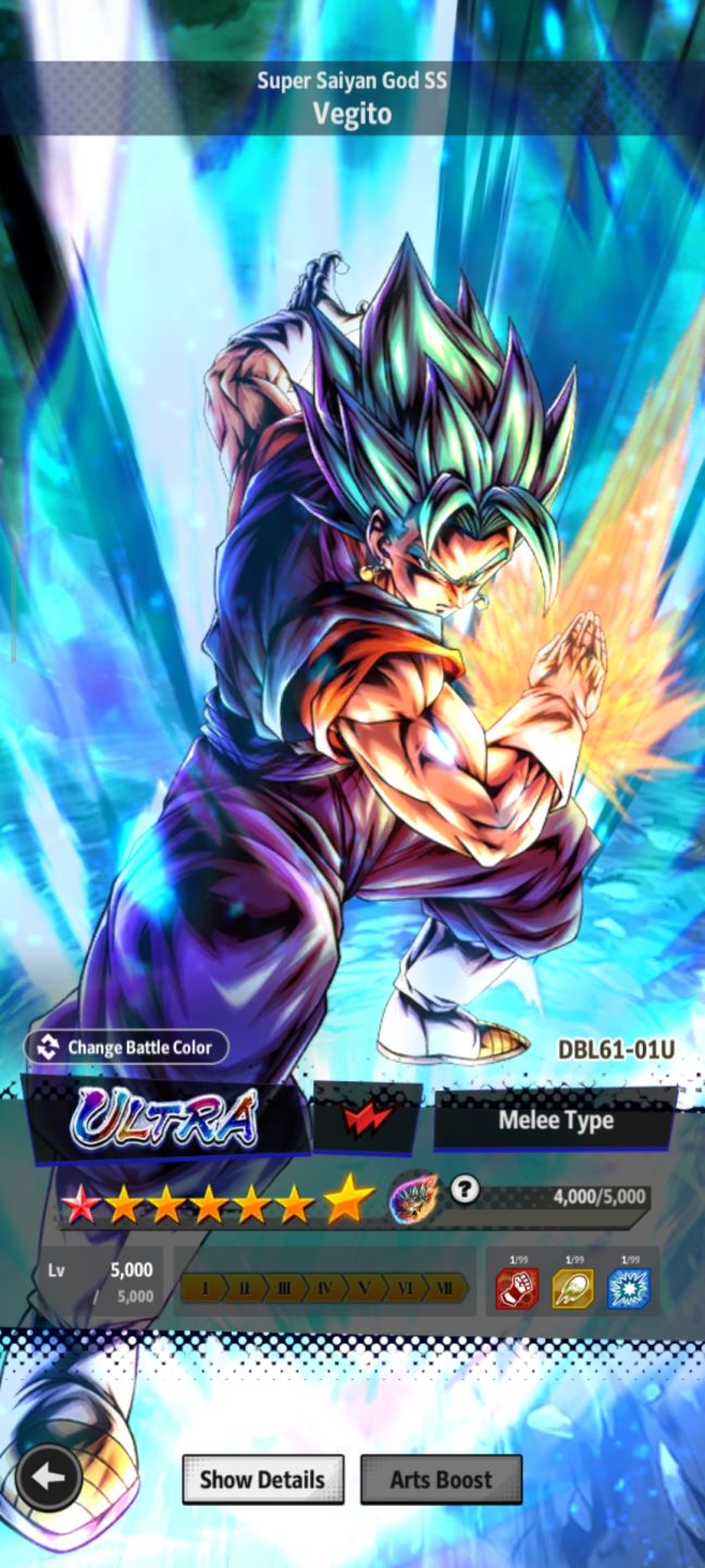 CONTA DRAGÃO BALL LEGENDS EQUIPE META