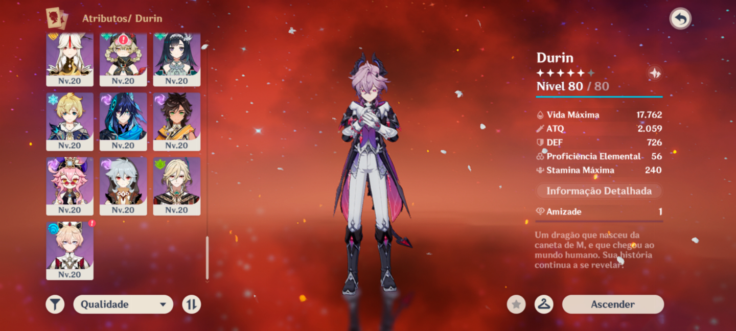 CONTA GENSHIN AR 60 ENDGAME + HONKAI STAR RAIL NIVEL 51
