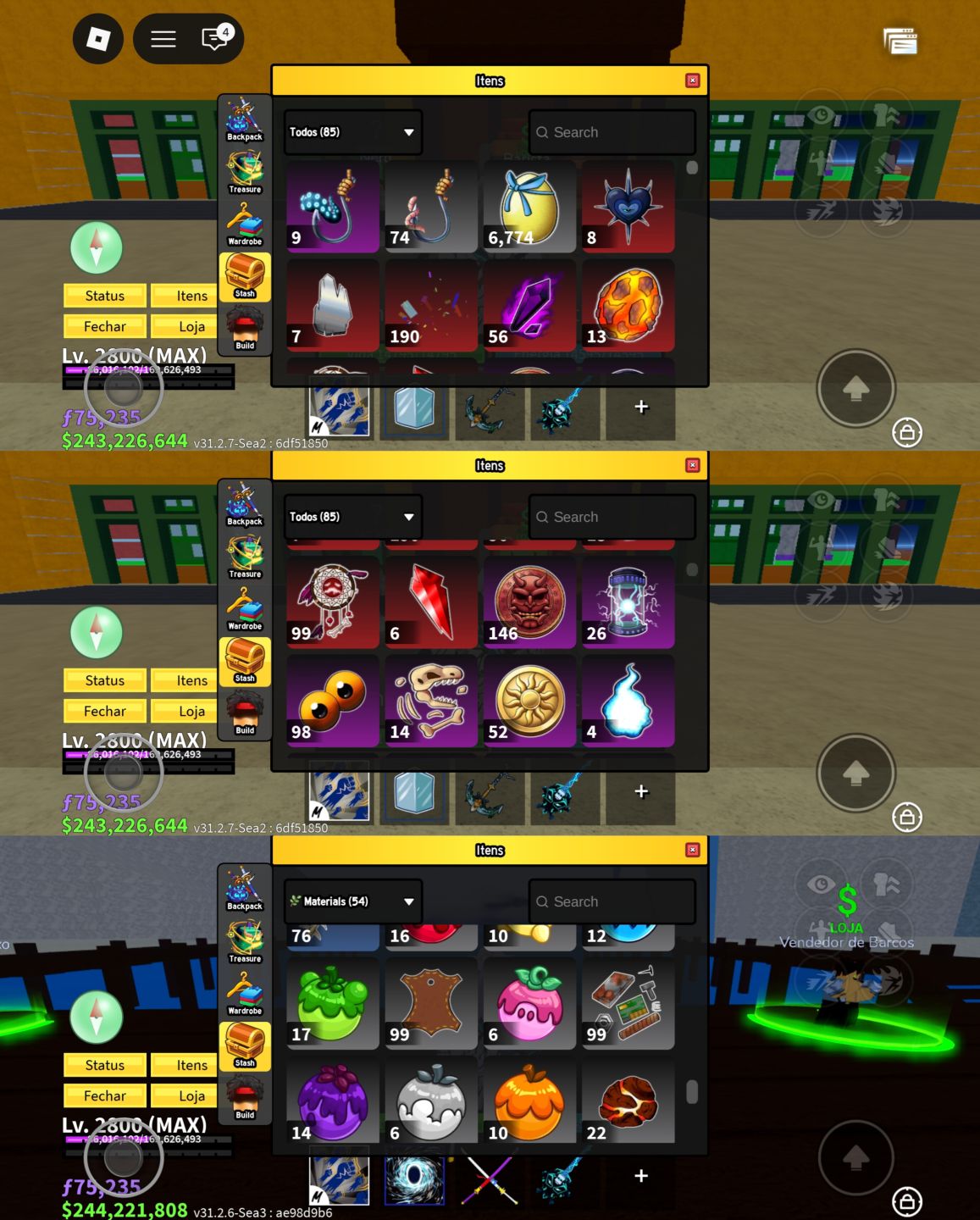 !!Conta Boa de Blox Fruits endgame!!