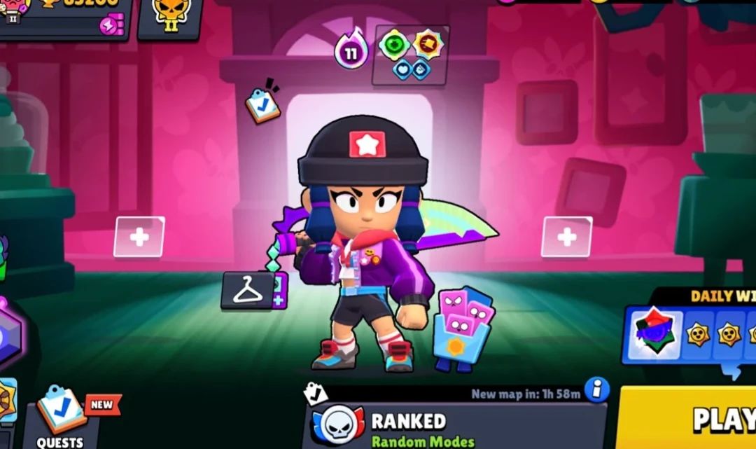 Conta Brawl Stars 2019 Full, 83K de Troféus com Bibi Heroica, Colt e mais
