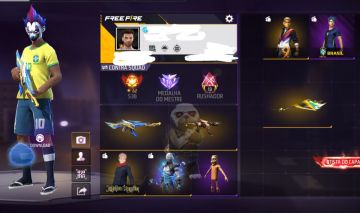 CONTA DE FREE FIRE BRABA