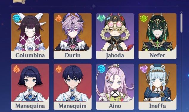 CONTA AR57: BINEFFA, DURIN, VARESSA E +