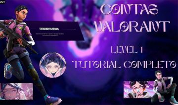 CONTAS VALORANT LVL1