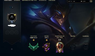 Conta Lol Esmeralda 4 - Zed Dizimador das Galáxias