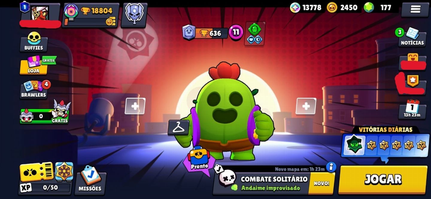 Conta Clash Royale com 12k de gemas + Braw Stars + Clash of Clans