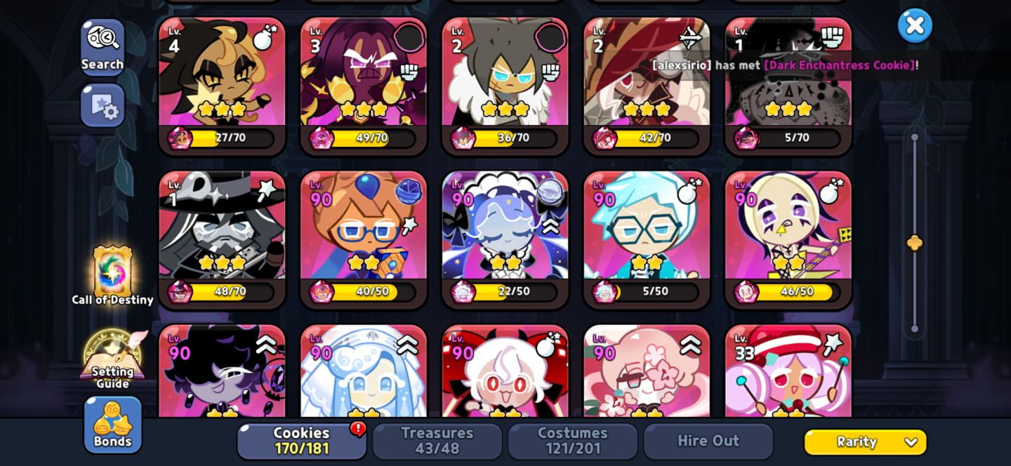 Conta de cookie run upada