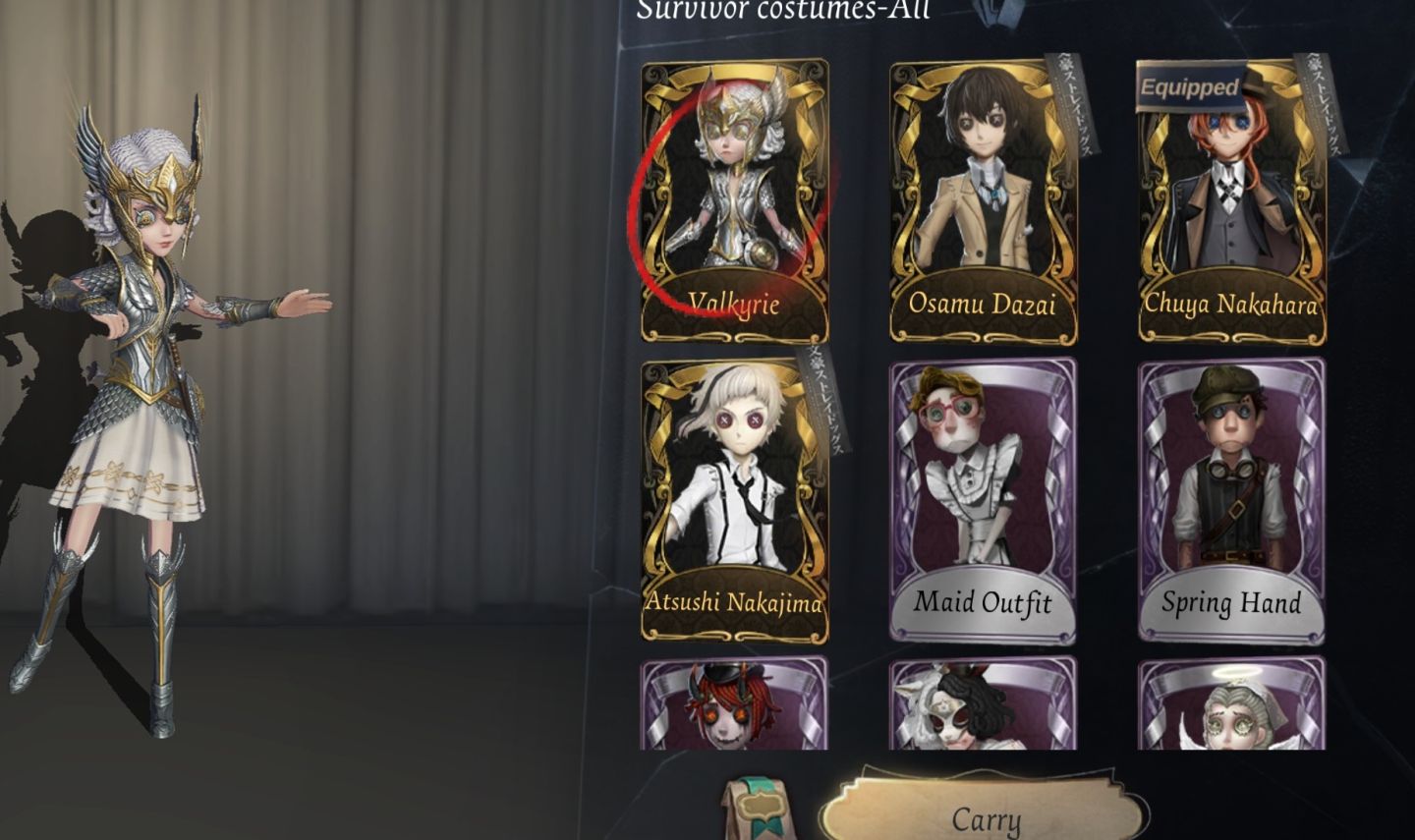 Conta Identity V Antiga | Várias Skins S e A | +12k Echoes Gastos