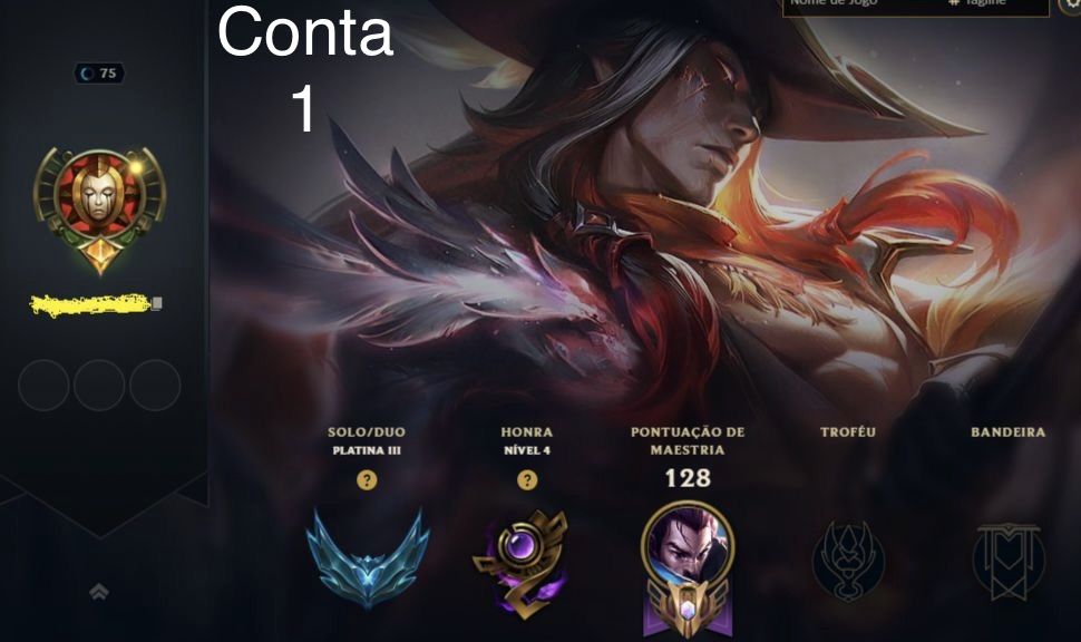 CONTAS DE LOL/FULL ACESSO/PODE TROCA A SENHA E O E-MAIL/ENTREGA 100% garantida