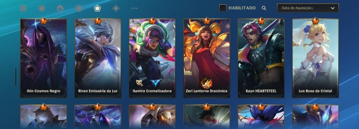 CONTA WILD RIFT EX GM - NIVEL 246