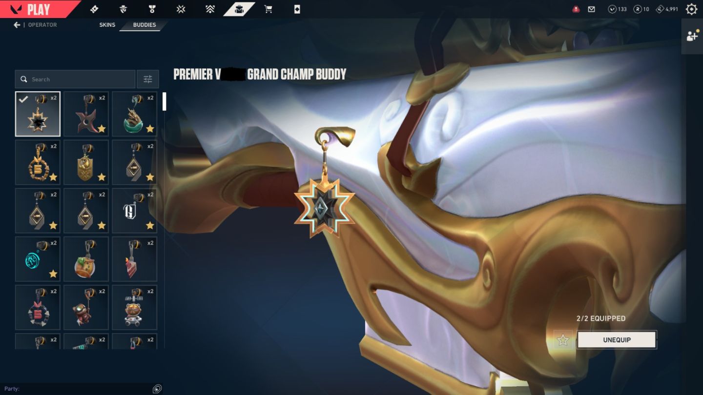 CONTA DE VALORANT RADIANTE, CAMPEAO PREMIER INVITE E MUITAS SKINS