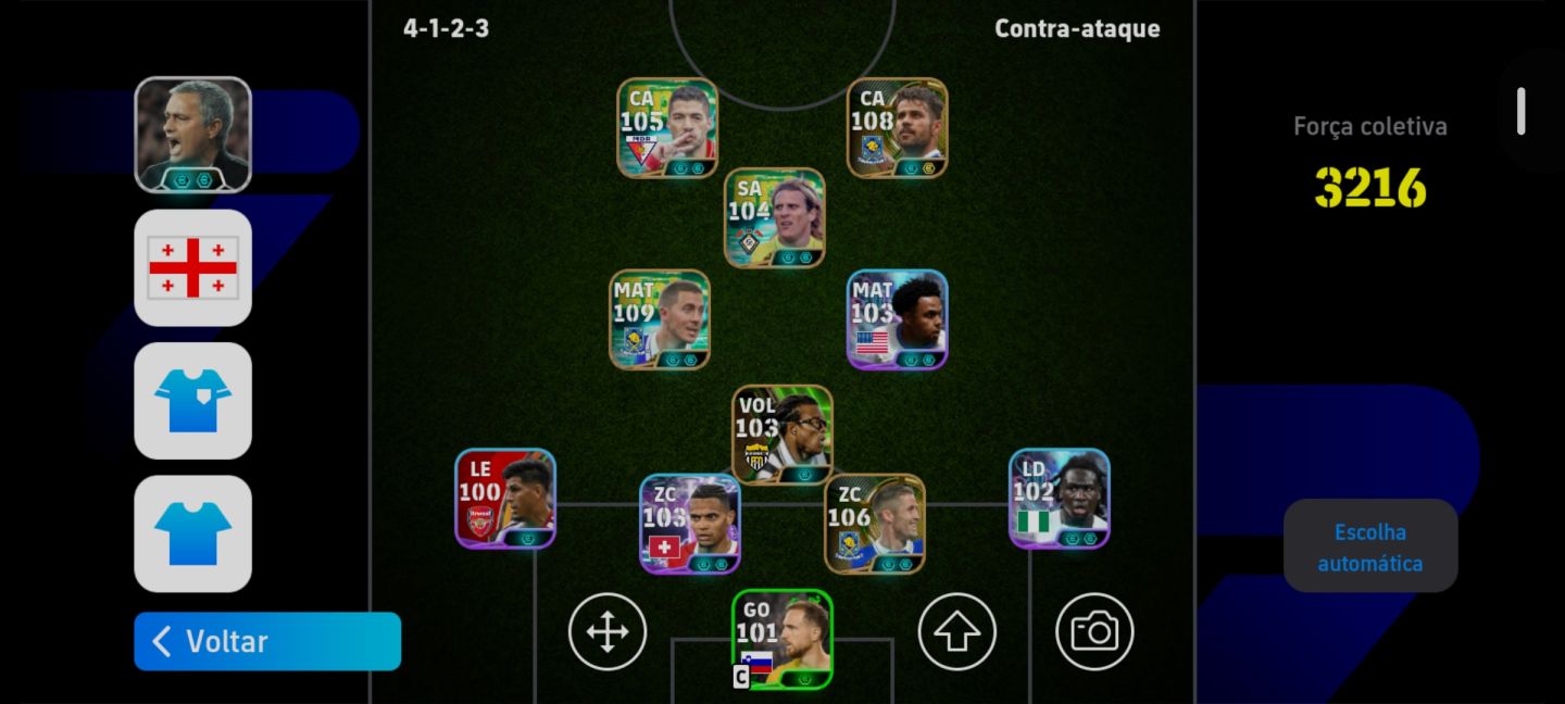 Conta de efootball com jogadores épicos de box paga