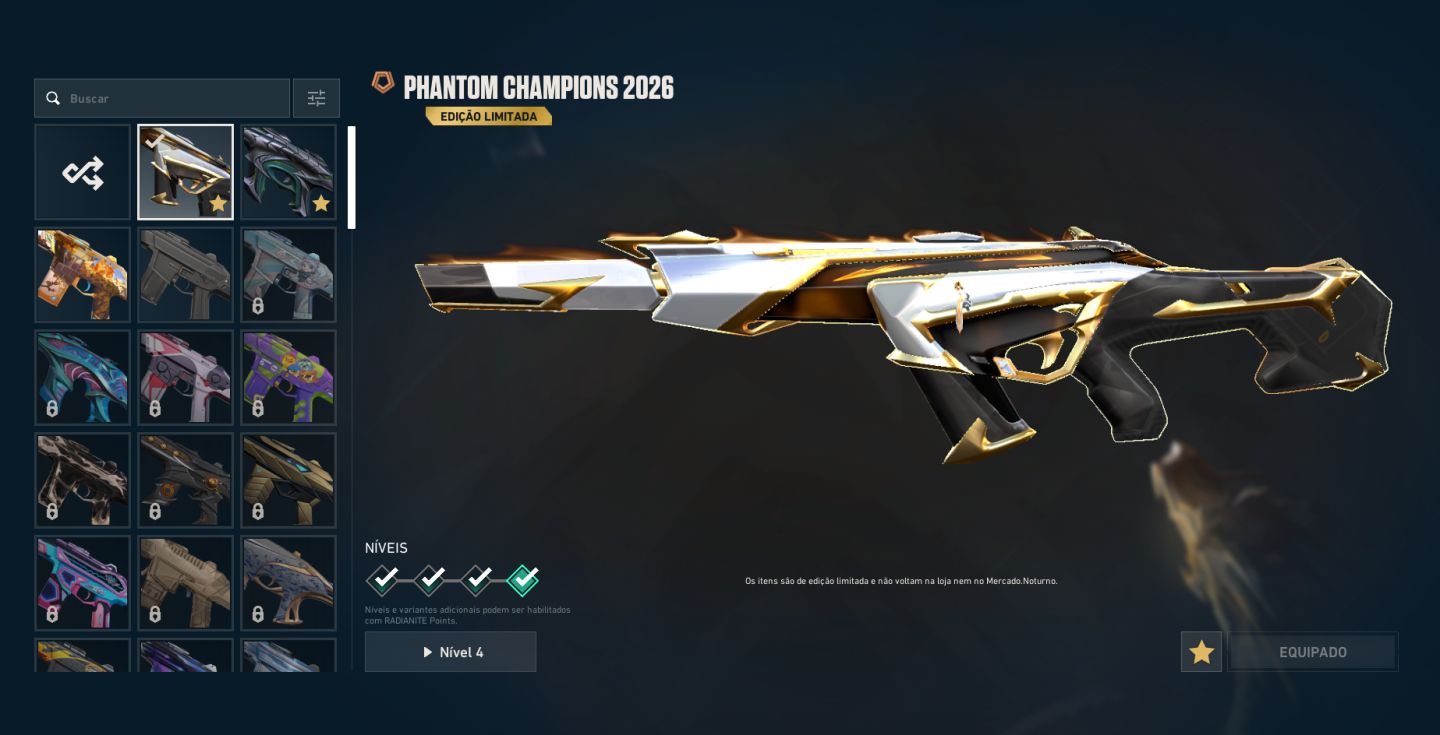Conta de vava com bundle do champions 26