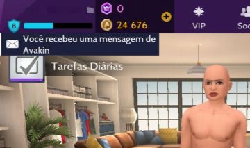 CONTAS COM SALDO DE AVACOINS