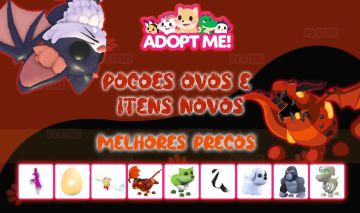 Adopt Me Pets - Combos de Ovos, Poção, Certificado e Itens novos - Melhor Preço!