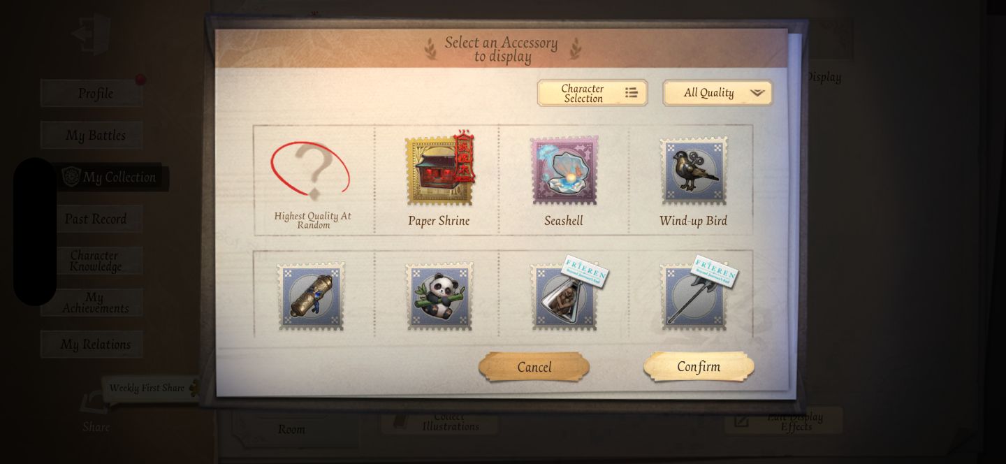 CONTA IDENTITY V NIE MOLI