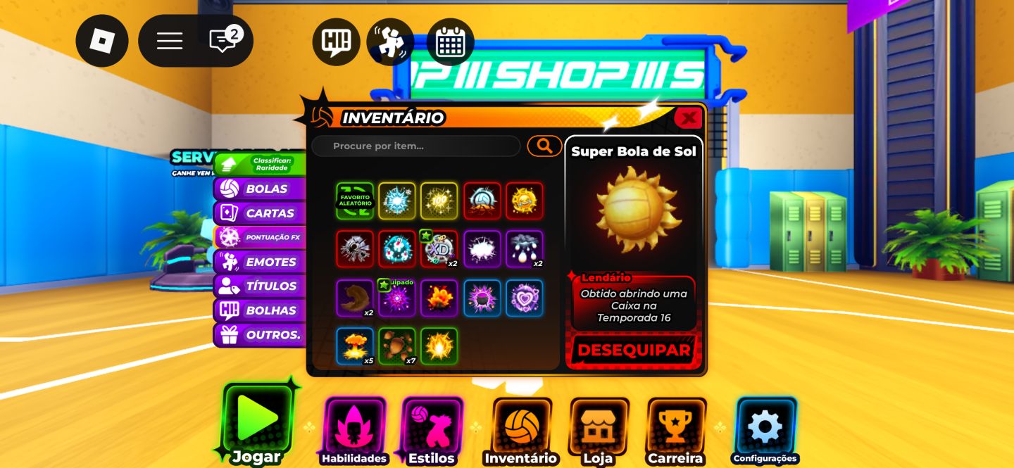 Conta super boa de Roblox