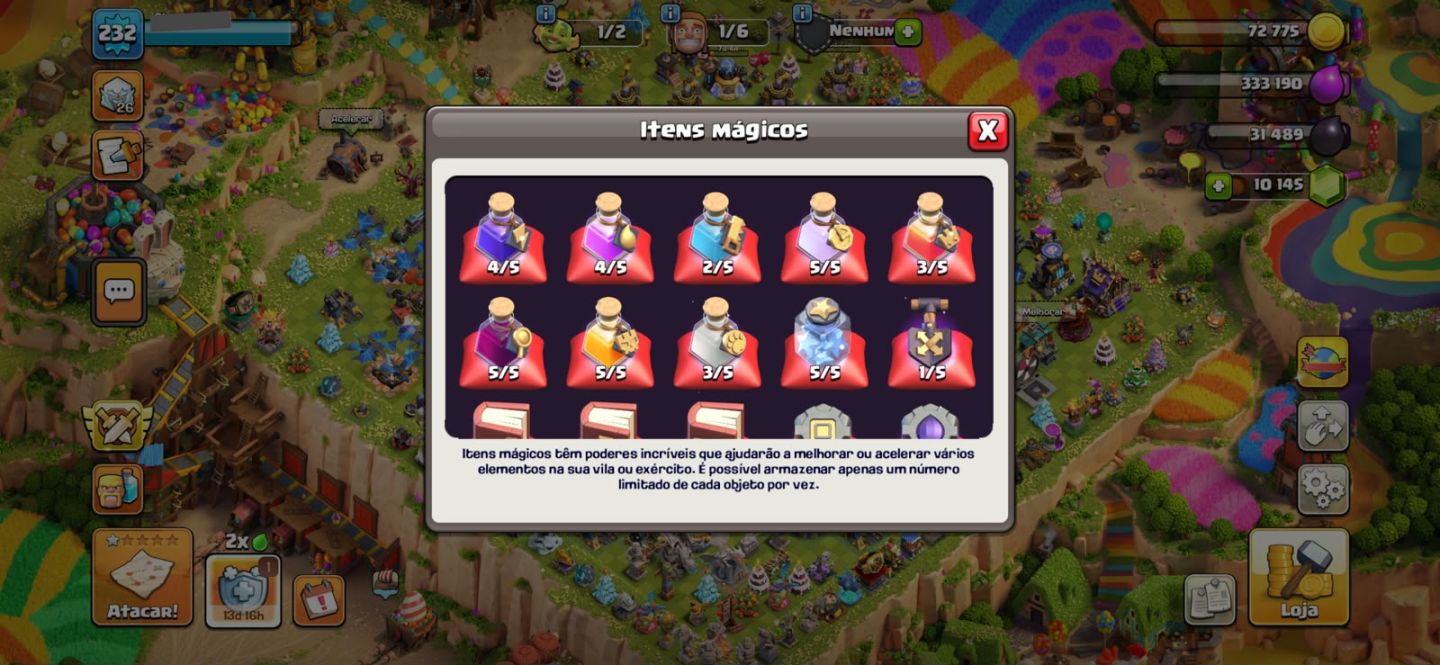 Conta CLash of CLans Quase MAX (+10 anos de jogo)