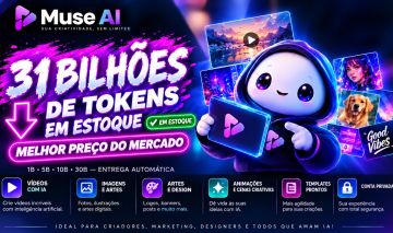 MUSE AI 31 BILHÕES TOKENS | CONTA PRIVADA | ENTREGA AUTOMÁTICA