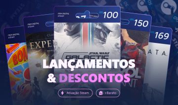 JOGOS RECENTES com até 60% de DESCONTO - Steam Key - Entrega Automática