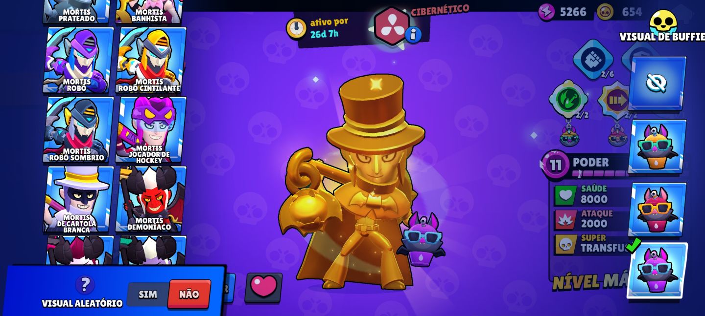 CONTA DE BRAWL STARS MUITO RARA, QUASE FULL, COM SKINS EXCLUSIVAS