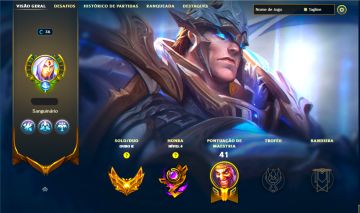 SKIN LENDÁRIA DEUS-REI GAREN + [ OURO 2 COM 75 PDLS ] + [ TROCA NICK ]