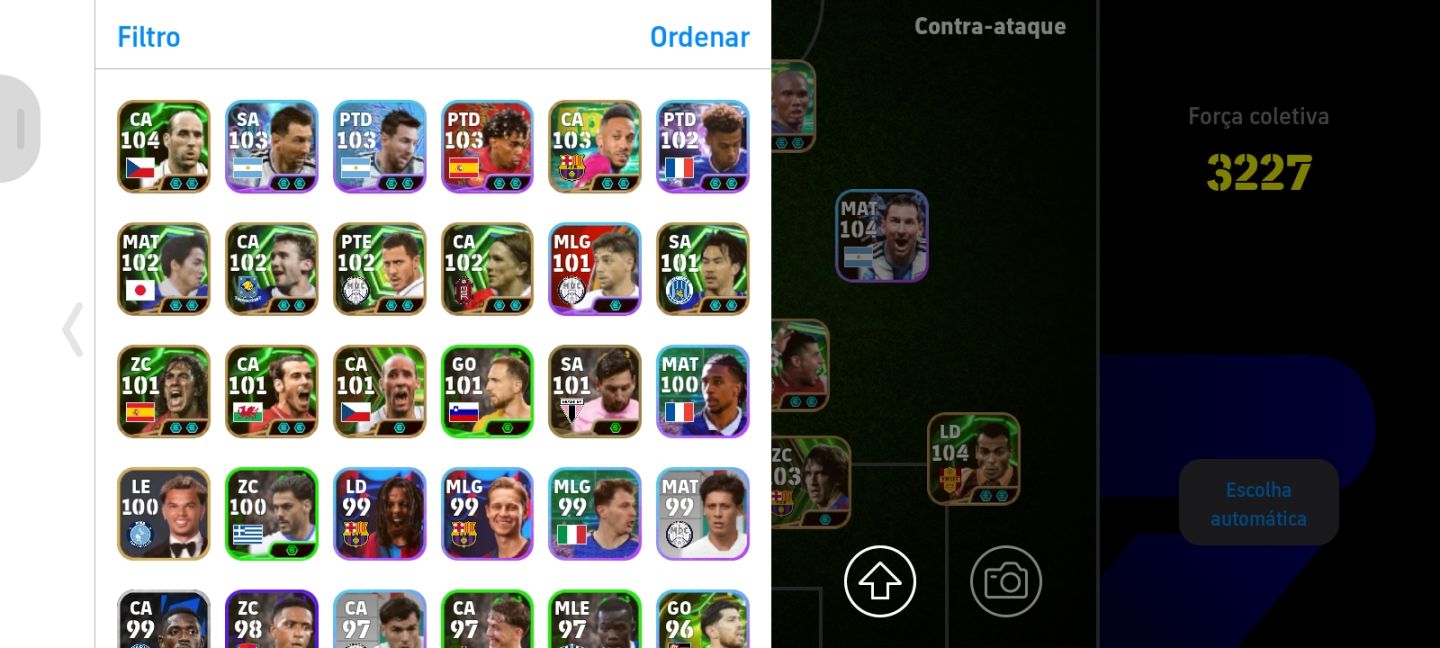 Conta eFootball 3227+ FULL BRABA DO R10 GULLIT E ETOO