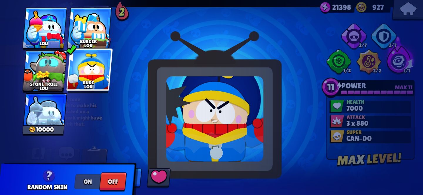 CONTA DE BRAWL STARS 29K! 239 SKINS