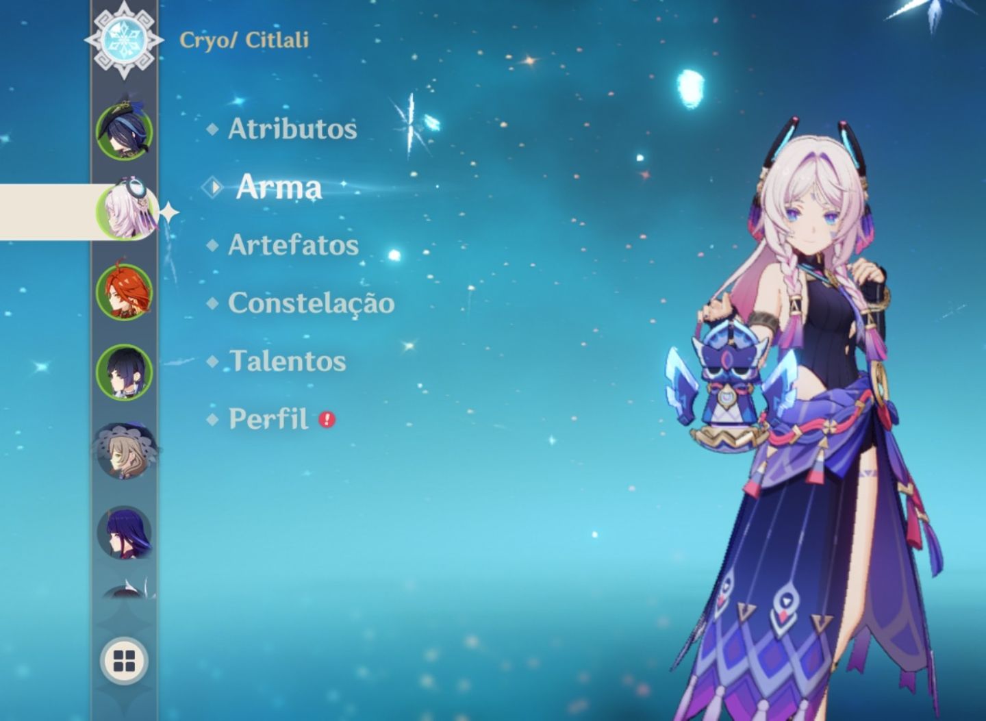 Conta Genshin impact mavuika c1