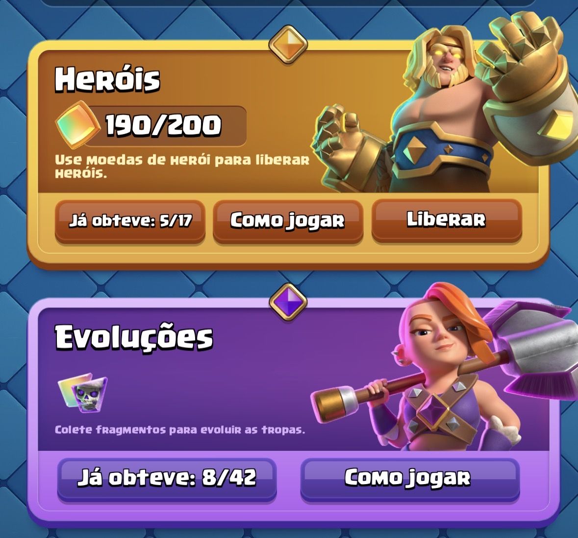 Conta 10 anos clash royale