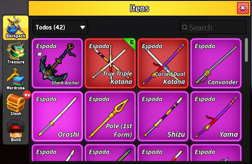CONTAS BLOX FRUITS COM GAMEPASS / NOTICADOR DE FRUTA / STOREGE / DARK BLADE E +