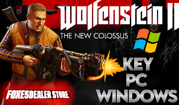 Wolfenstein II: The New Colossus Digital Deluxe Edition PC Windows CD Key