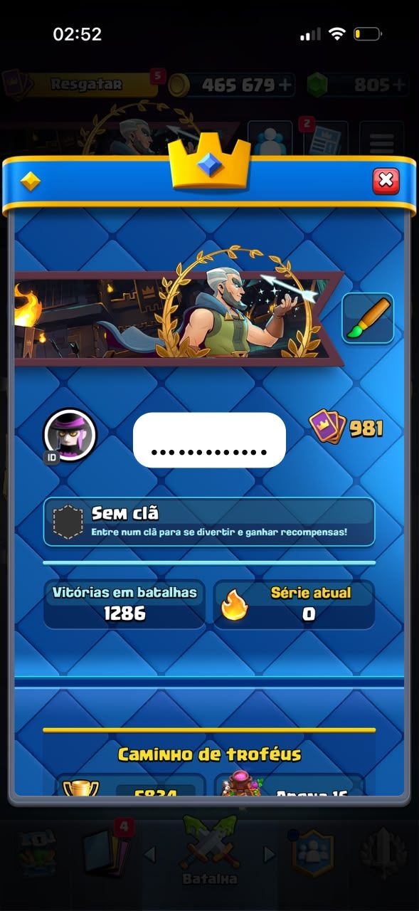 CONTA DE CLASH ROYALE FULL ACCESS COM 10 ANOS DE CONTA!!