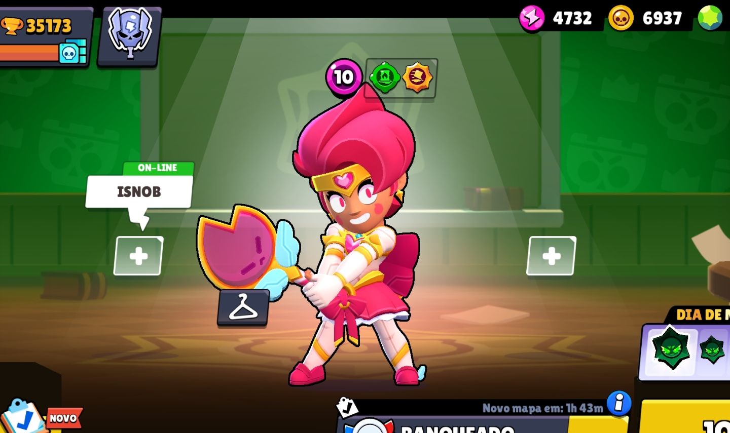 Conta do brawl stars com Chester com 2 de prestígio