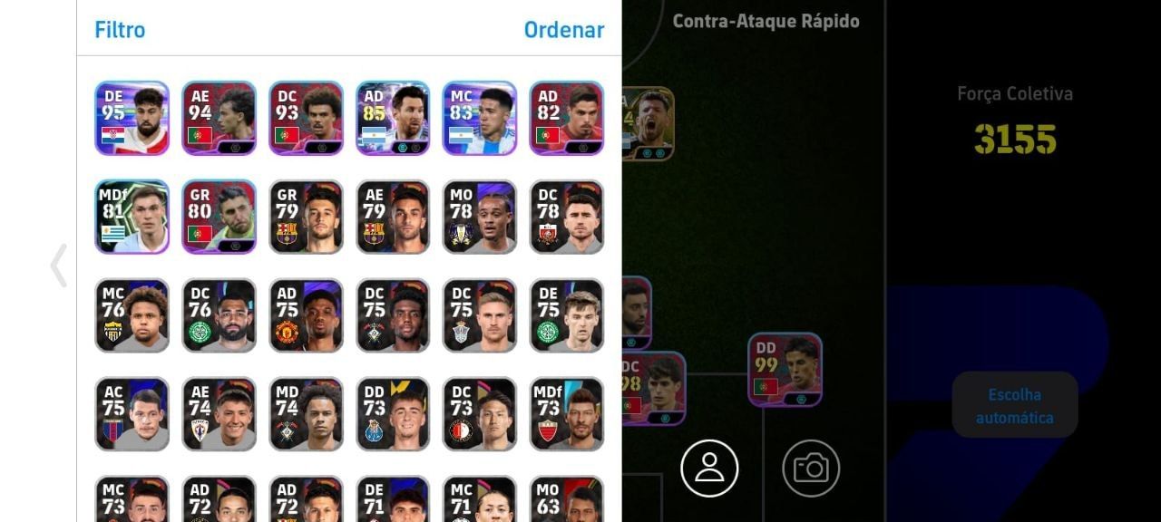 CONTA EFOOTBALL INICIANTE! DAVID VILLA BLITZ + AGUERO BLITZ + PACK DE PORTUGAL