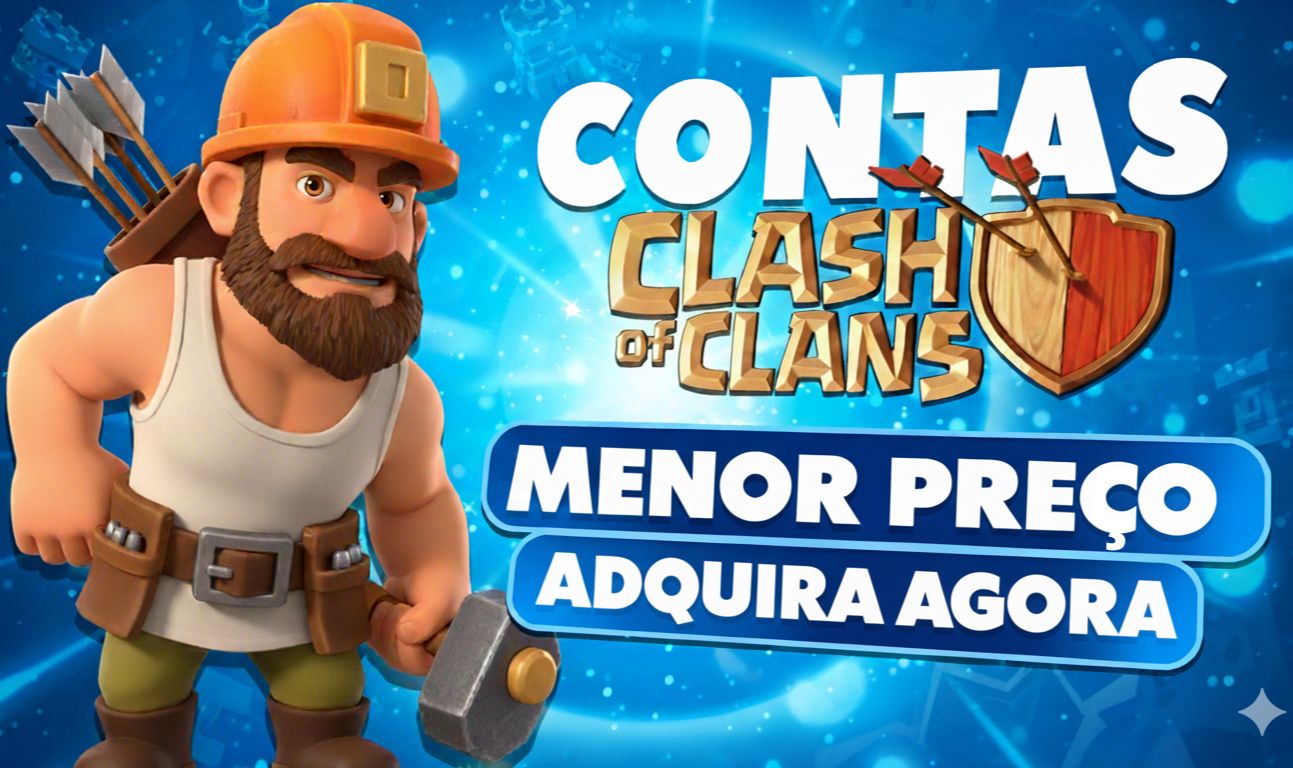 CONTAS CLASH OF CLANS CV 04 a 11 FULL - (ACESSO PERMANENTE)