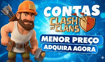 CONTAS CLASH OF CLANS CV 04 a 11 FULL - (ACESSO PERMANENTE)