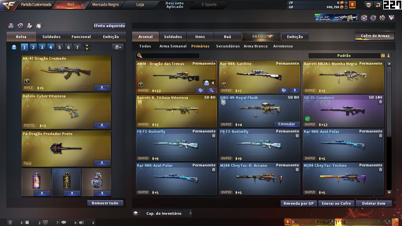 CONTA CFAL 13ANOS GENUINA ITENS RAROS - COD MIZKI