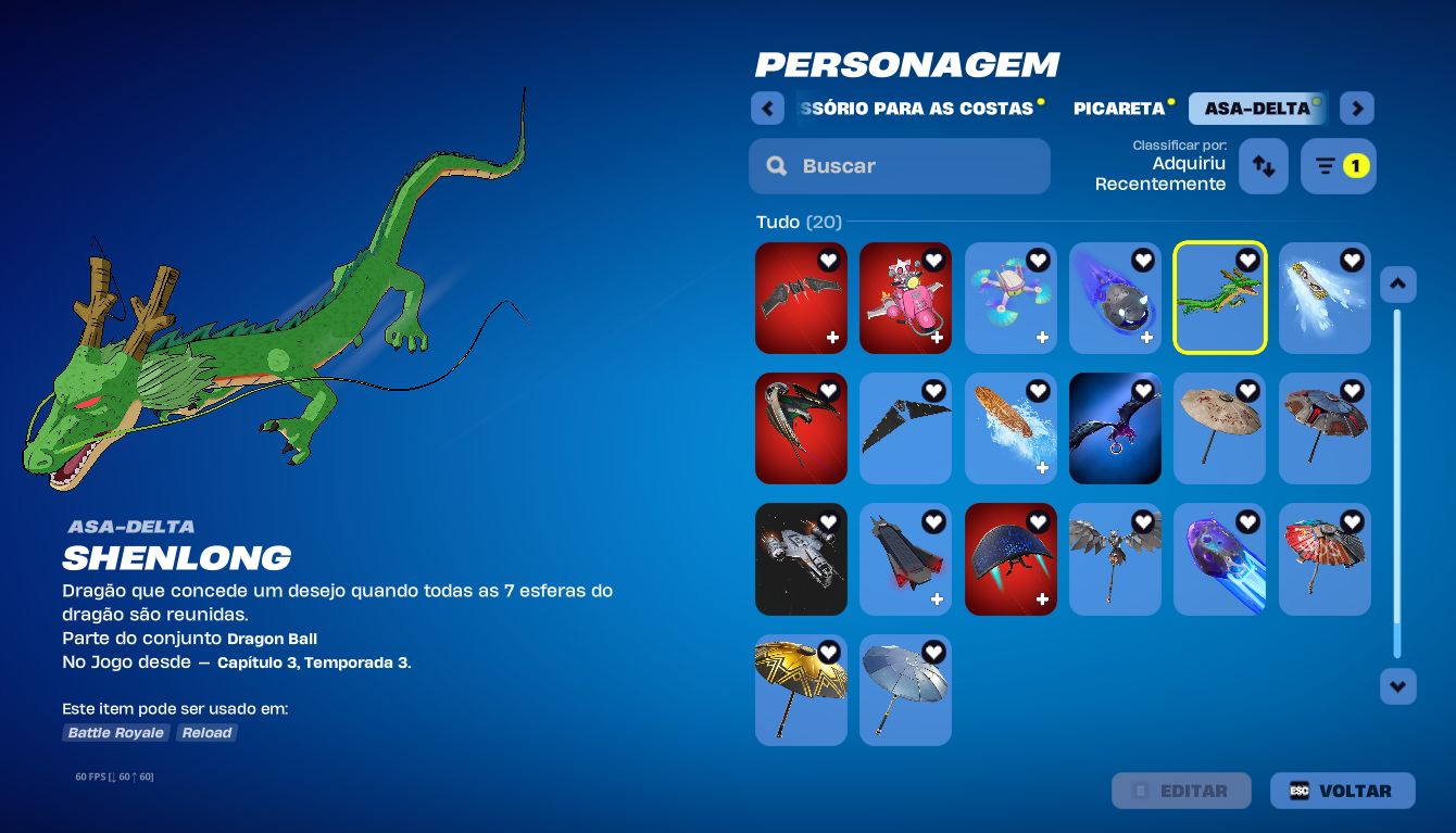 (Preço negociável) Conta 145 skins + 1k Vbucks, 100% segura!!! Fortnite