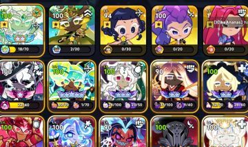 Conta cookie run:Kingdom Com 181 cookies