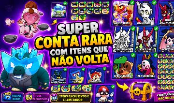 Brawl 52K + Clash Royale 10.8K + Clash of Clans CV15 super raras