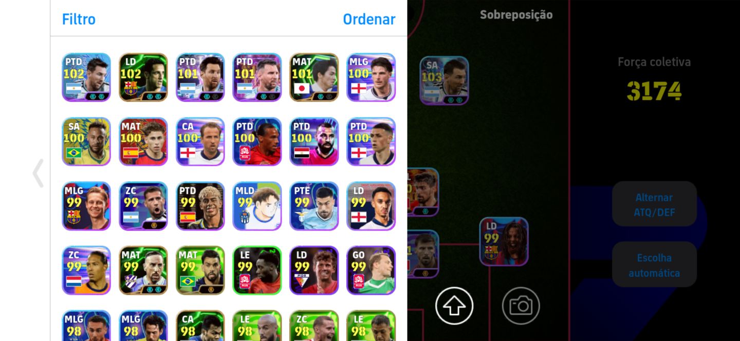 CONTA EFOOTBALL COM VÁRIOS SHOWTIMES E ÉPICOS