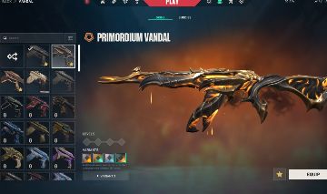 CONTA DE VALORANT KARAMBIT SAQUEADOR - VANDAL PRIMORDIUM - VANDAL ROGUE E MUITO