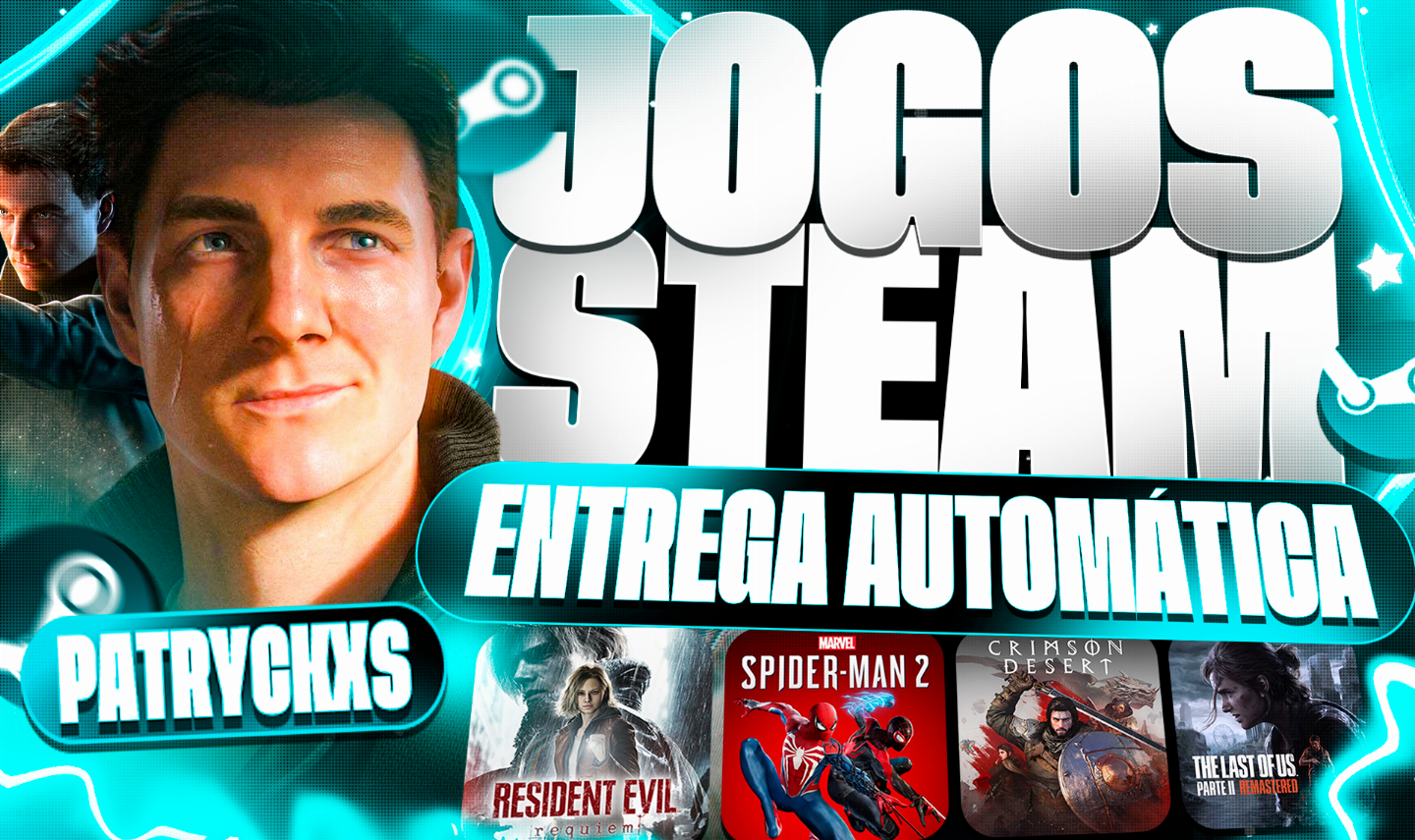 CONTAS STEAM OFFLINE JOGOS PC LANÇAMENTOS E CLÁSSICOS