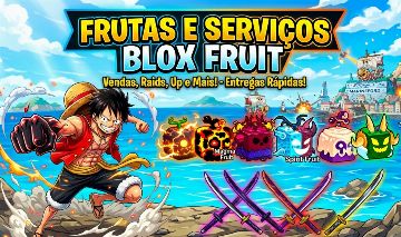 CONTAS, FRUTAS E SERVIÇOS BLOX FRUIT!!!