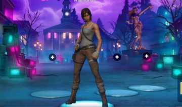 Conta Rara Fortnite Lara Croft