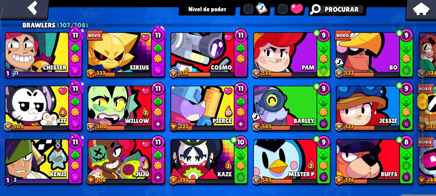 Olá, me chamo Nícolas e eu estou vendendo uma conta de brawl stars