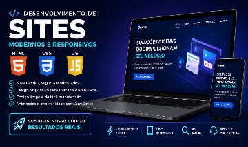 Faço sites personalizados (Html, css e javascript)