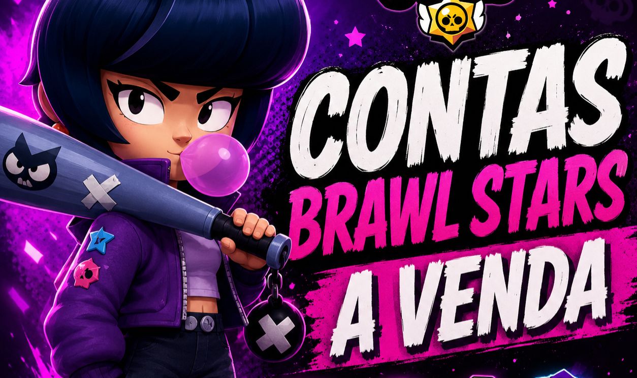 CONTA BRAWL STARS DE 2022 DIVERSOS RECURSOS!