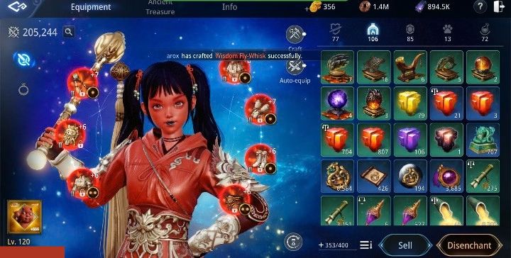 Conta MIR4 BOOSTING WORLD - LV120